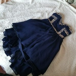 Strapless Semi-formal Dress